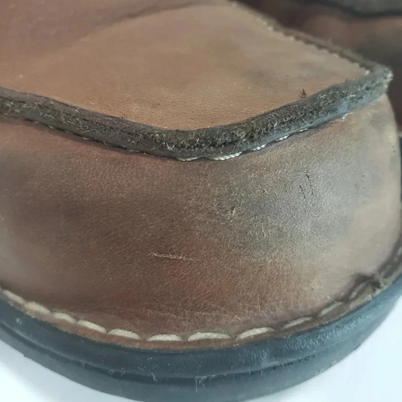 Sorel Mens Brown  Steel Toe Work Shoes,Size 9. - Picture 10 of 13